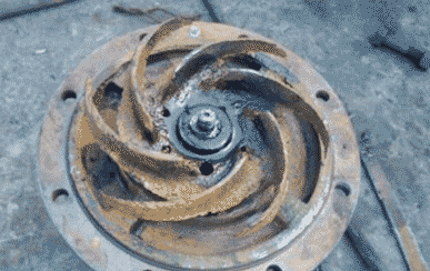 電廠循環泵葉輪汽化圖片 電廠循環泵葉輪汽化圖片