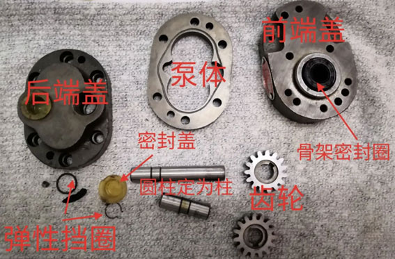 油泵拆卸圖 油泵拆卸圖